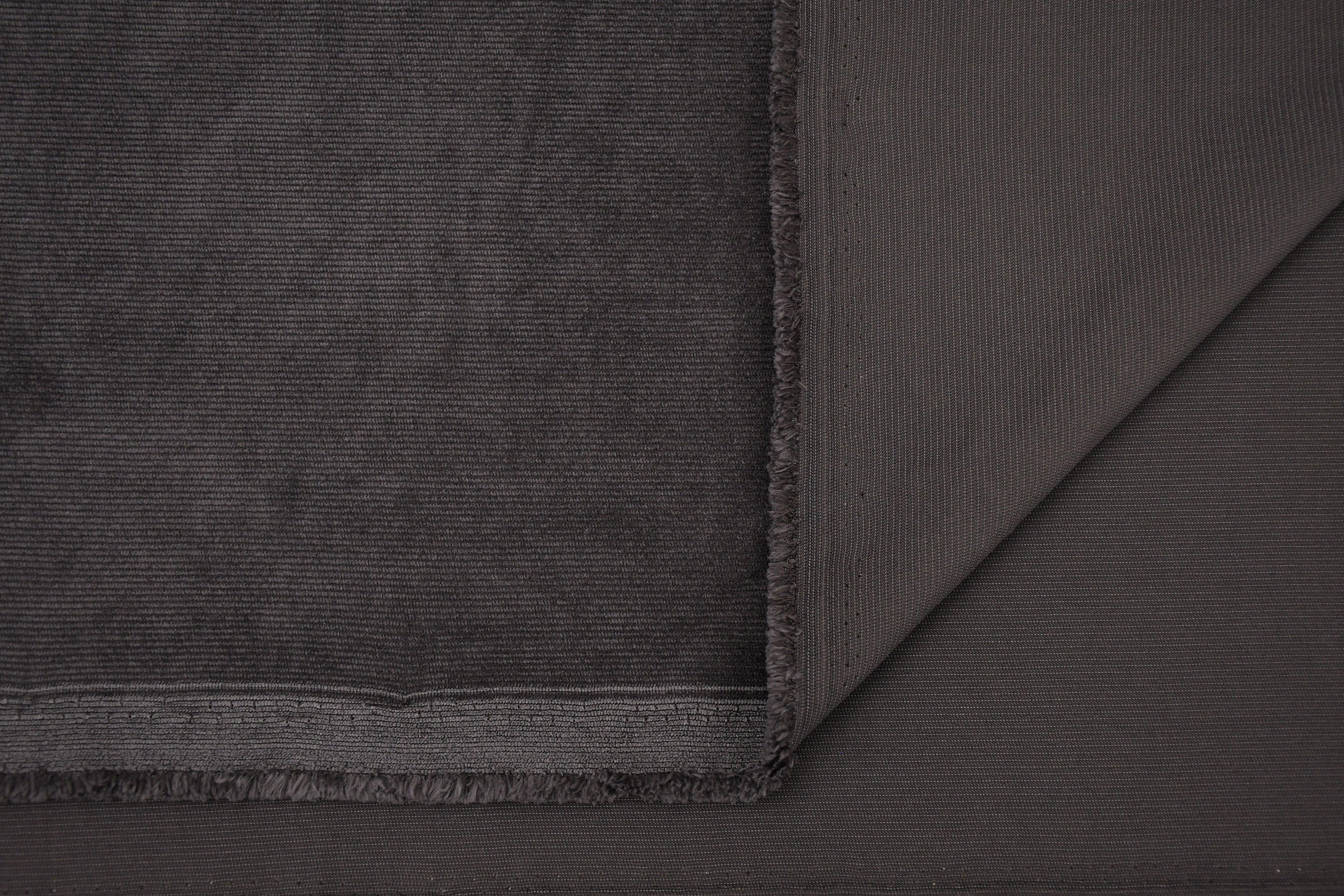 16 Wales Corduroy Light Stretch Fabric - Charcoal Grey