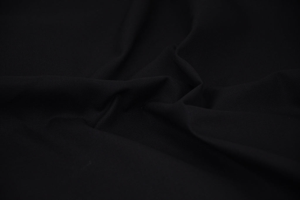 8oz 100% Cotton Canvas Fabric - Black