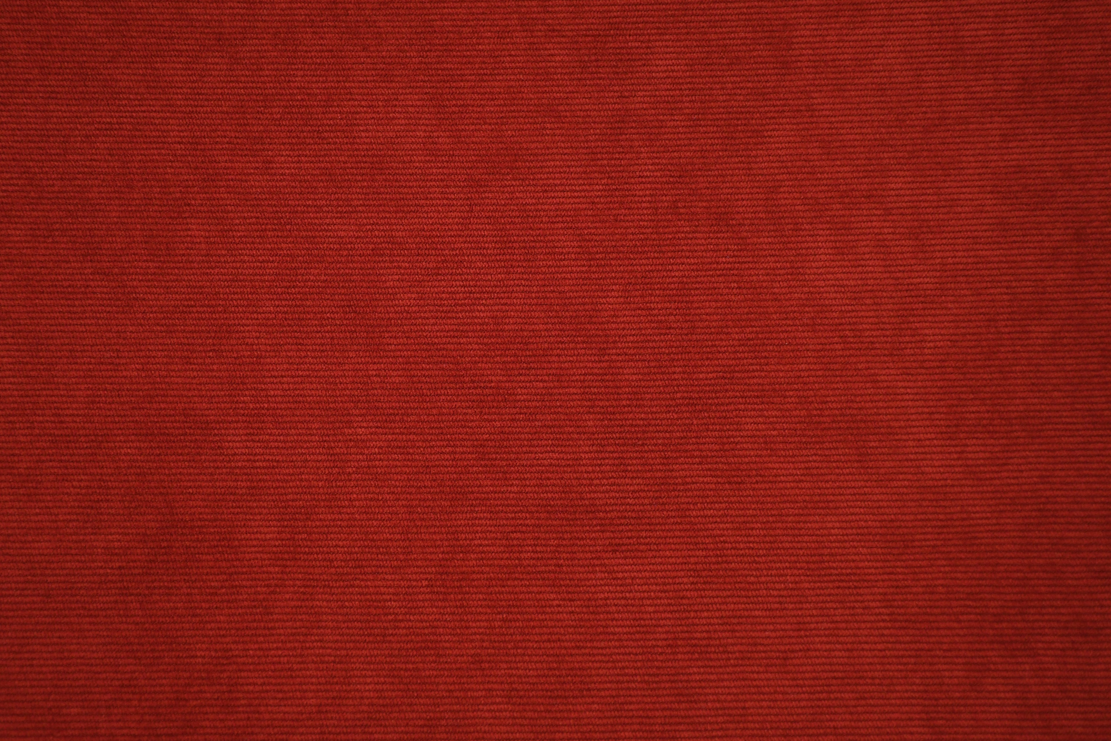 16 Wale Corduroy Light Stretch Fabric - Burnt Red