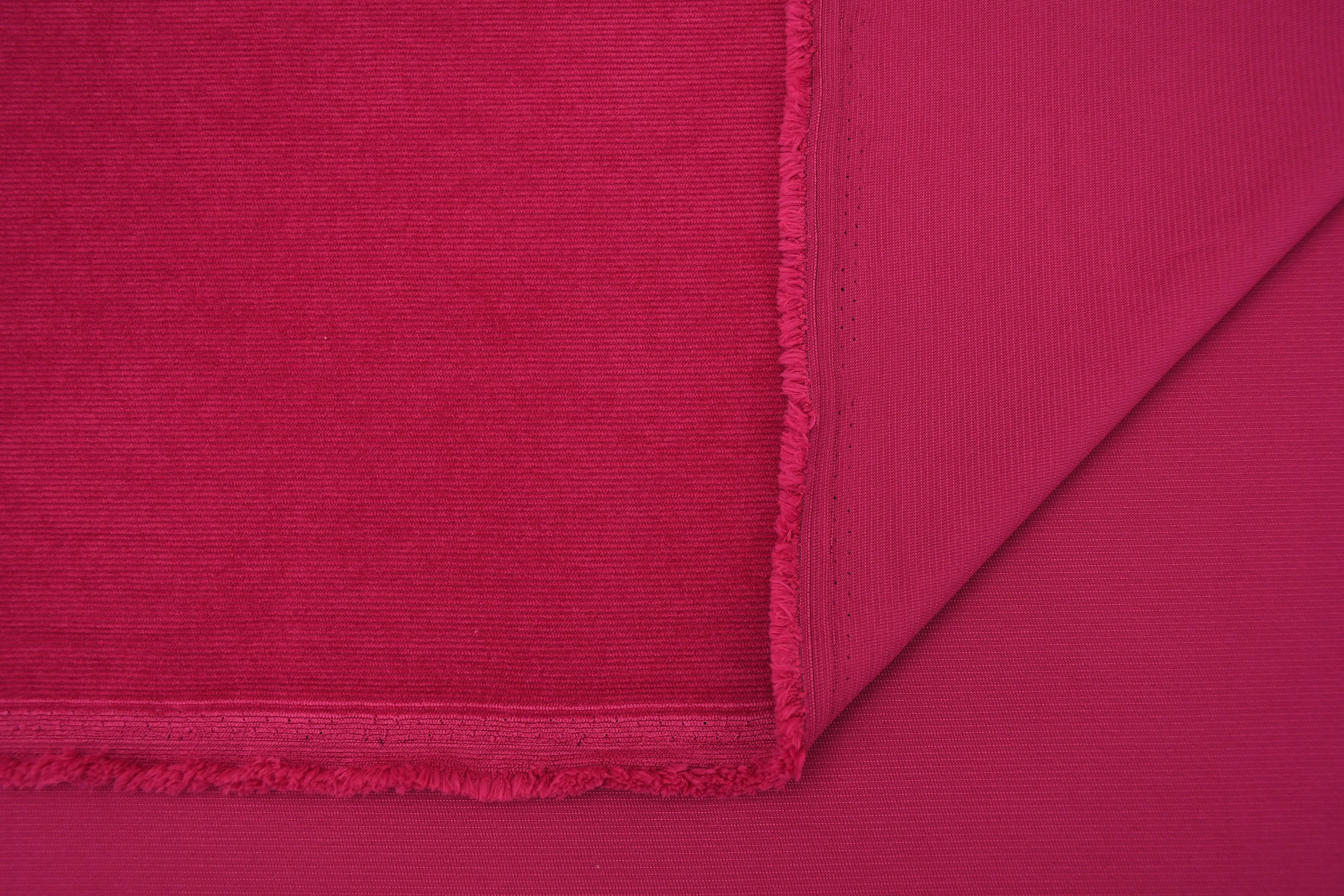 16 Wales Corduroy Light Stretch Fabric - Electric Pink