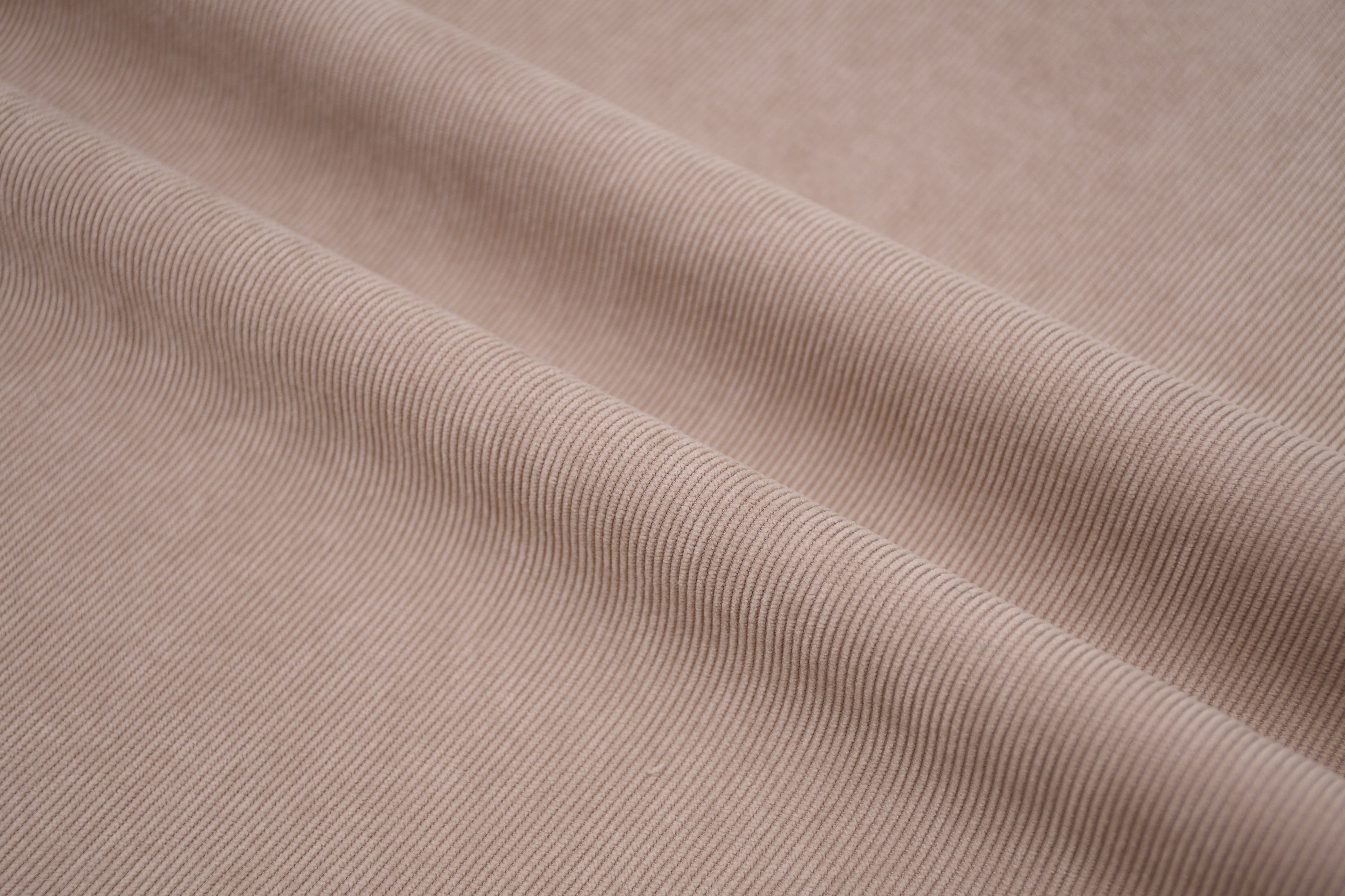 16 Wales Corduroy Light Stretch Fabric - Almond