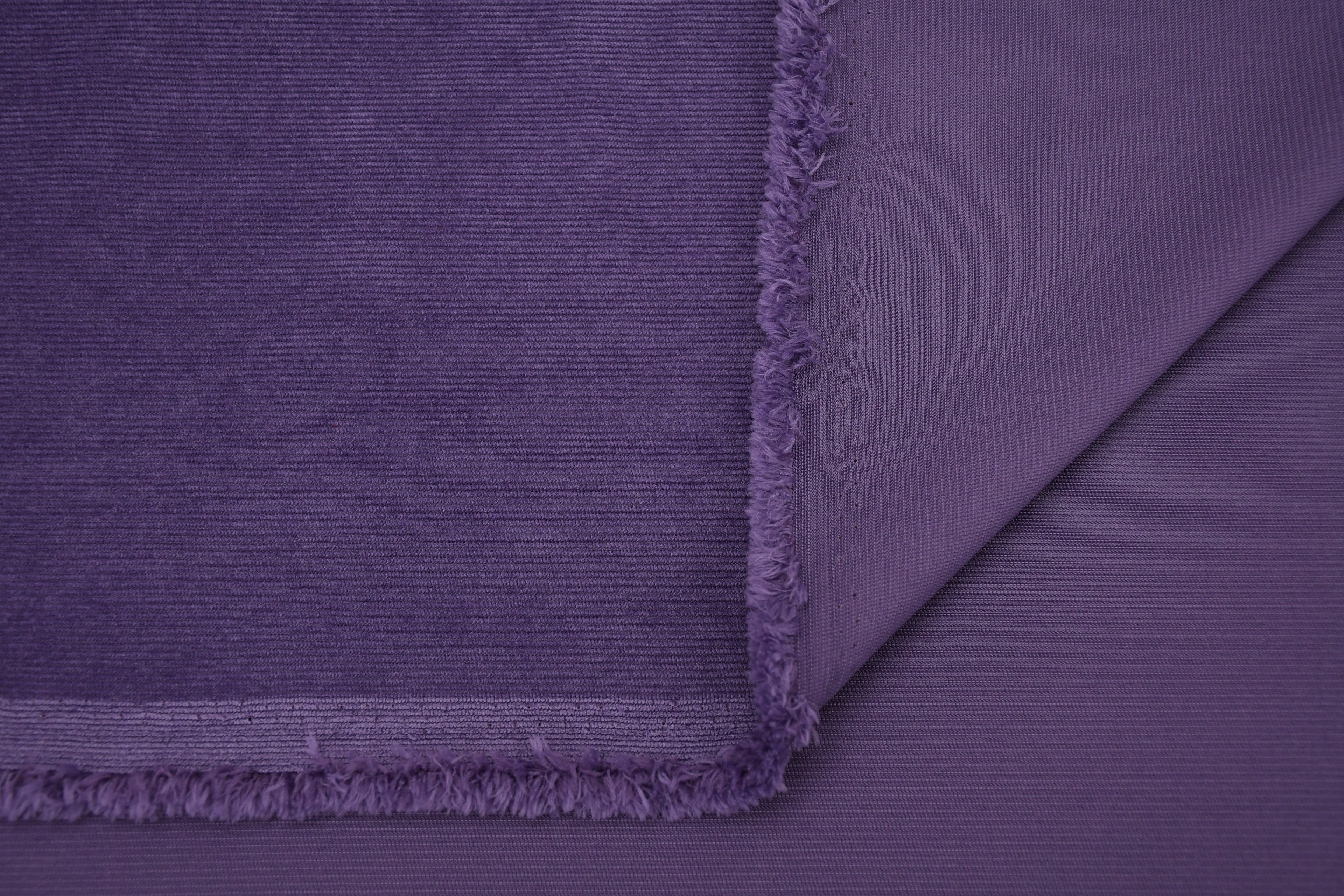 16 Wales Corduroy Light Stretch Fabric - Lilac