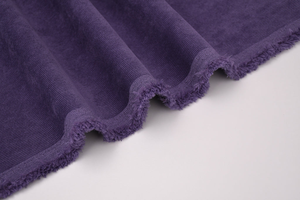 16 Wales Corduroy Light Stretch Fabric - Lilac