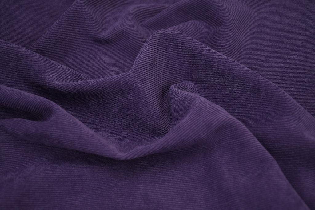 16 Wales Corduroy Light Stretch Fabric - Lilac