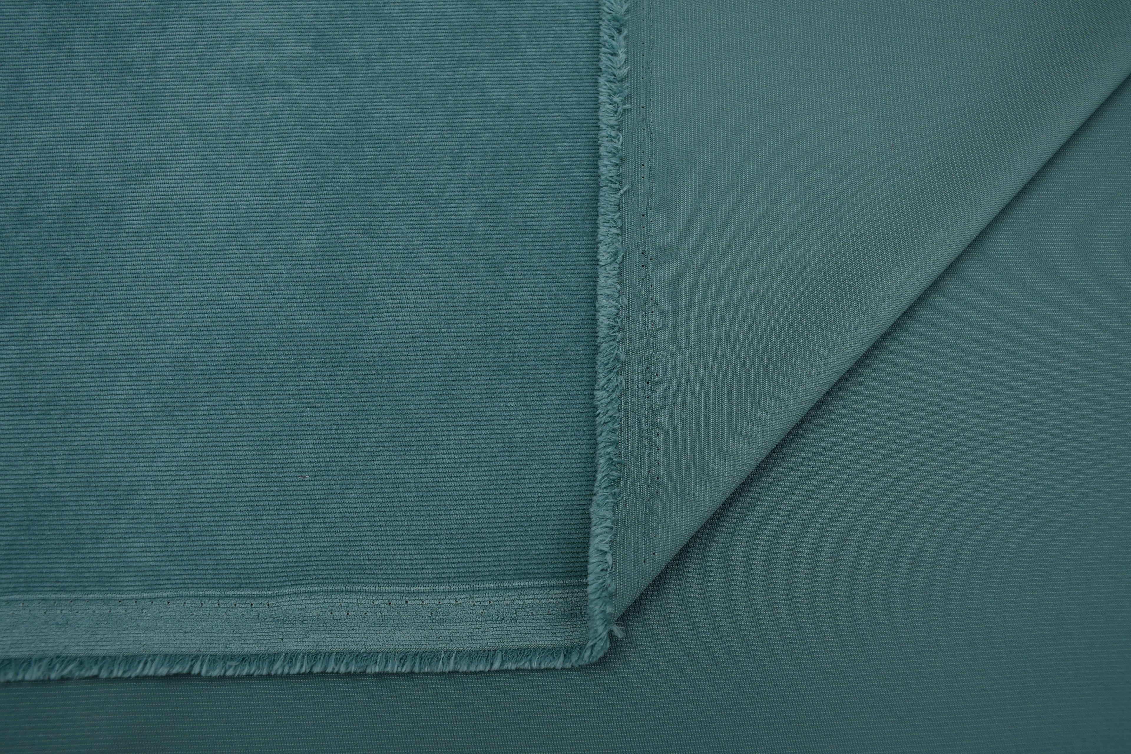 16 Wales Corduroy Light Stretch Fabric - Aqua