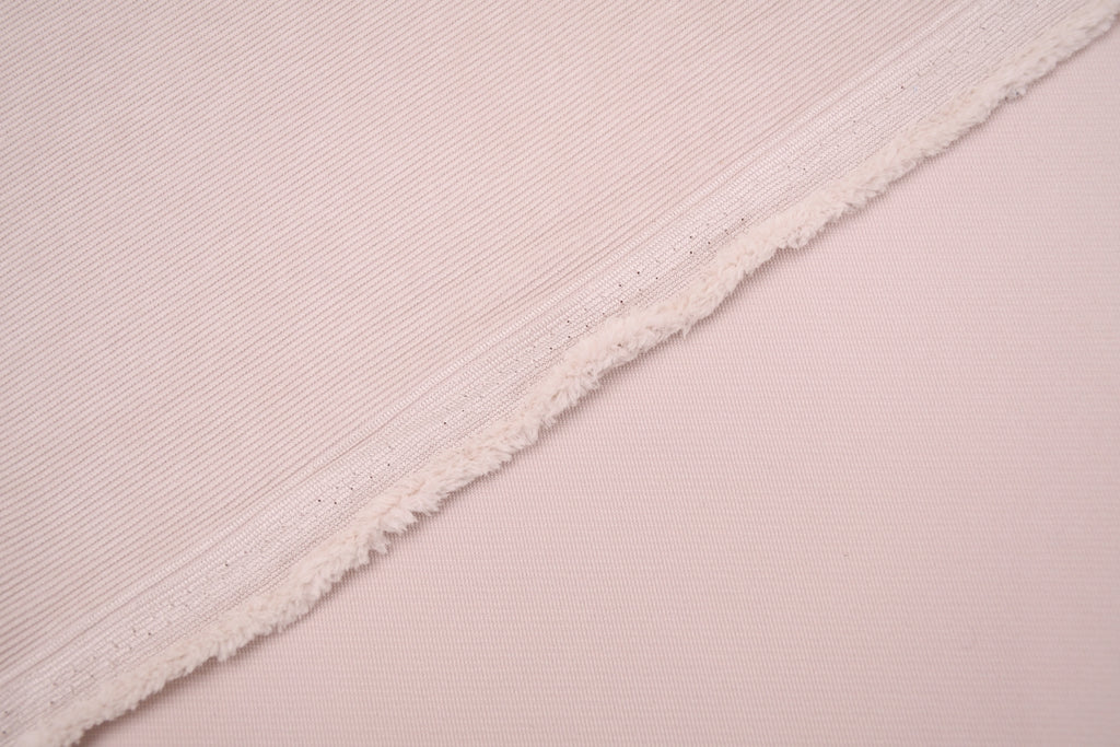 16 Wales Corduroy Light Stretch Fabric - Cream