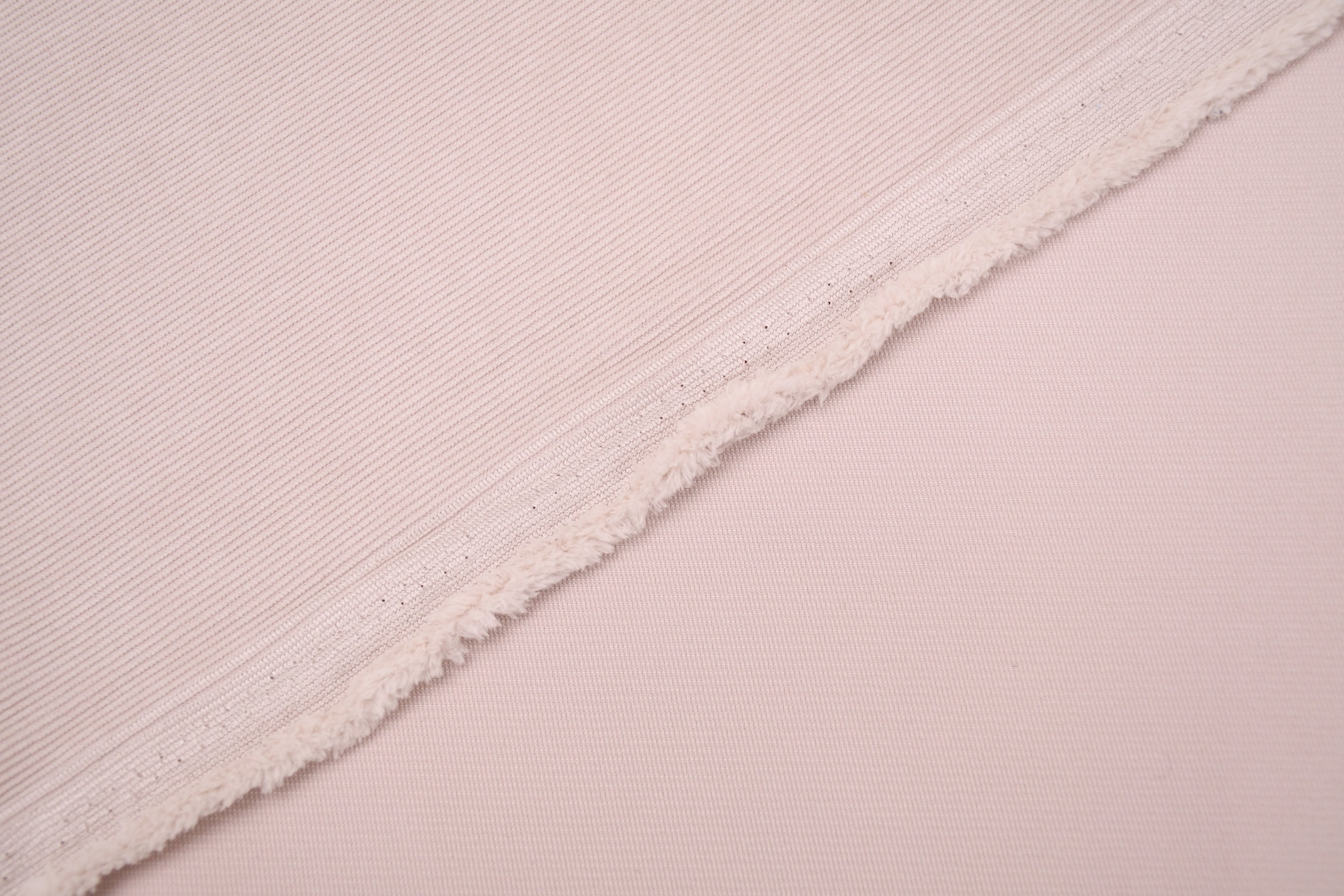 16 Wales Corduroy Light Stretch Fabric - Cream
