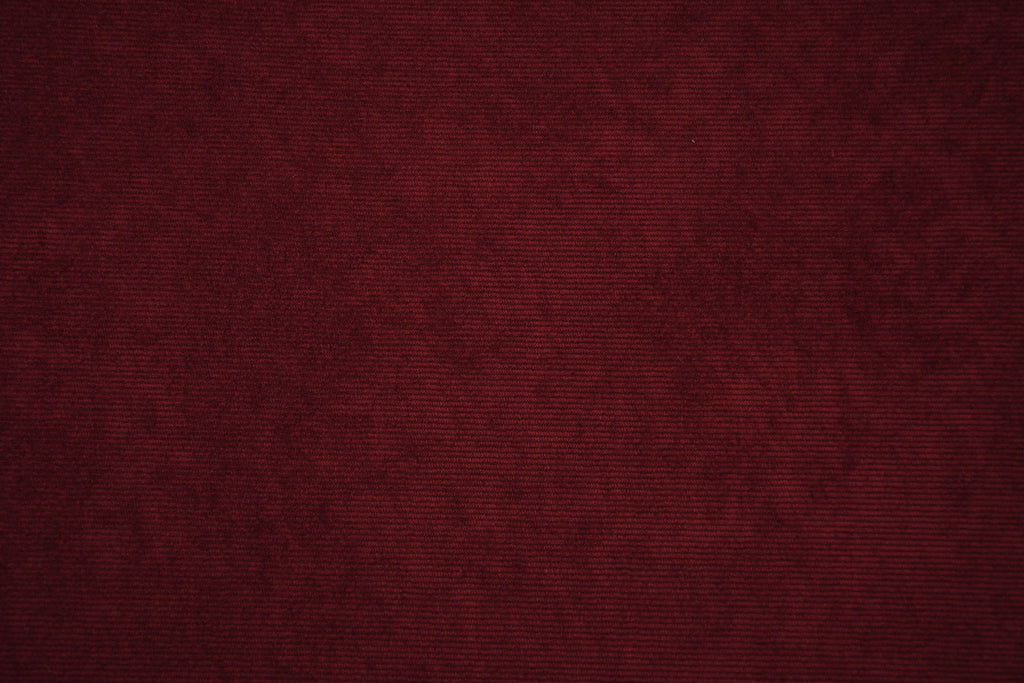 16 Wales Corduroy Light Stretch  Fabric - Burgundy