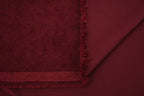 16 Wales Corduroy Light Stretch  Fabric - Burgundy