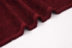 16 Wales Corduroy Light Stretch  Fabric - Burgundy
