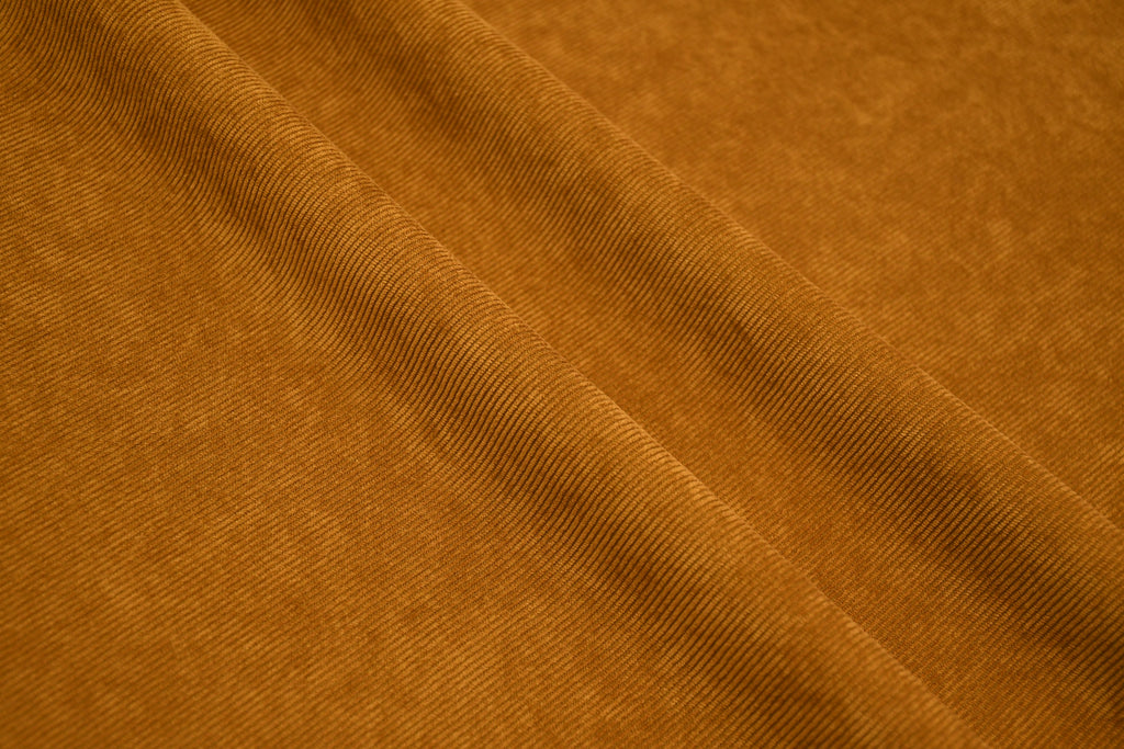 16 Wales Corduroy Light Stretch Fabric - Mustard