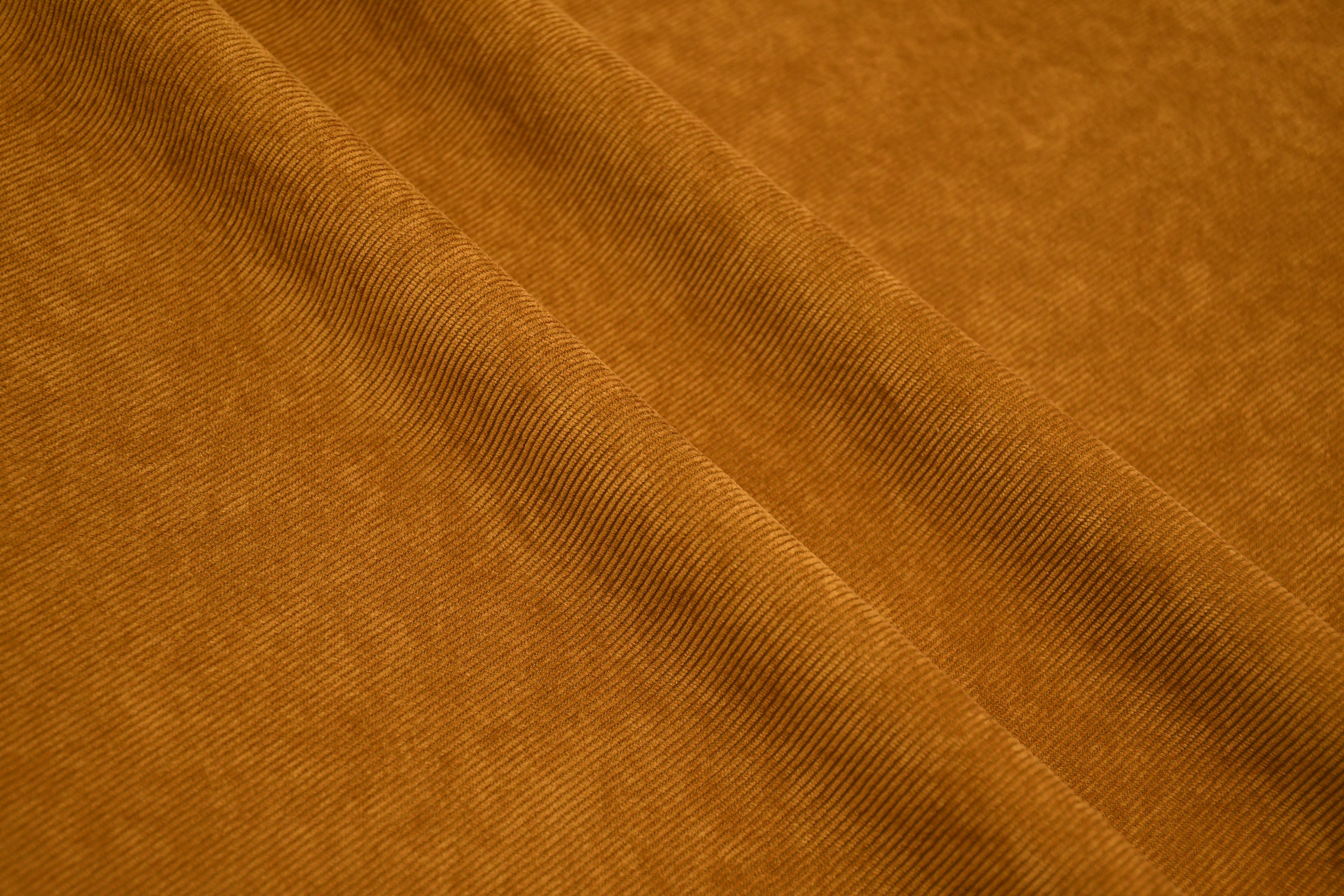 16 Wales Corduroy Light Stretch Fabric - Mustard