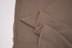 100% Cotton Double Gauze Muslin Fabric - Taupe