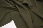 100% Cotton Double Gauze Muslin Fabric -  Army