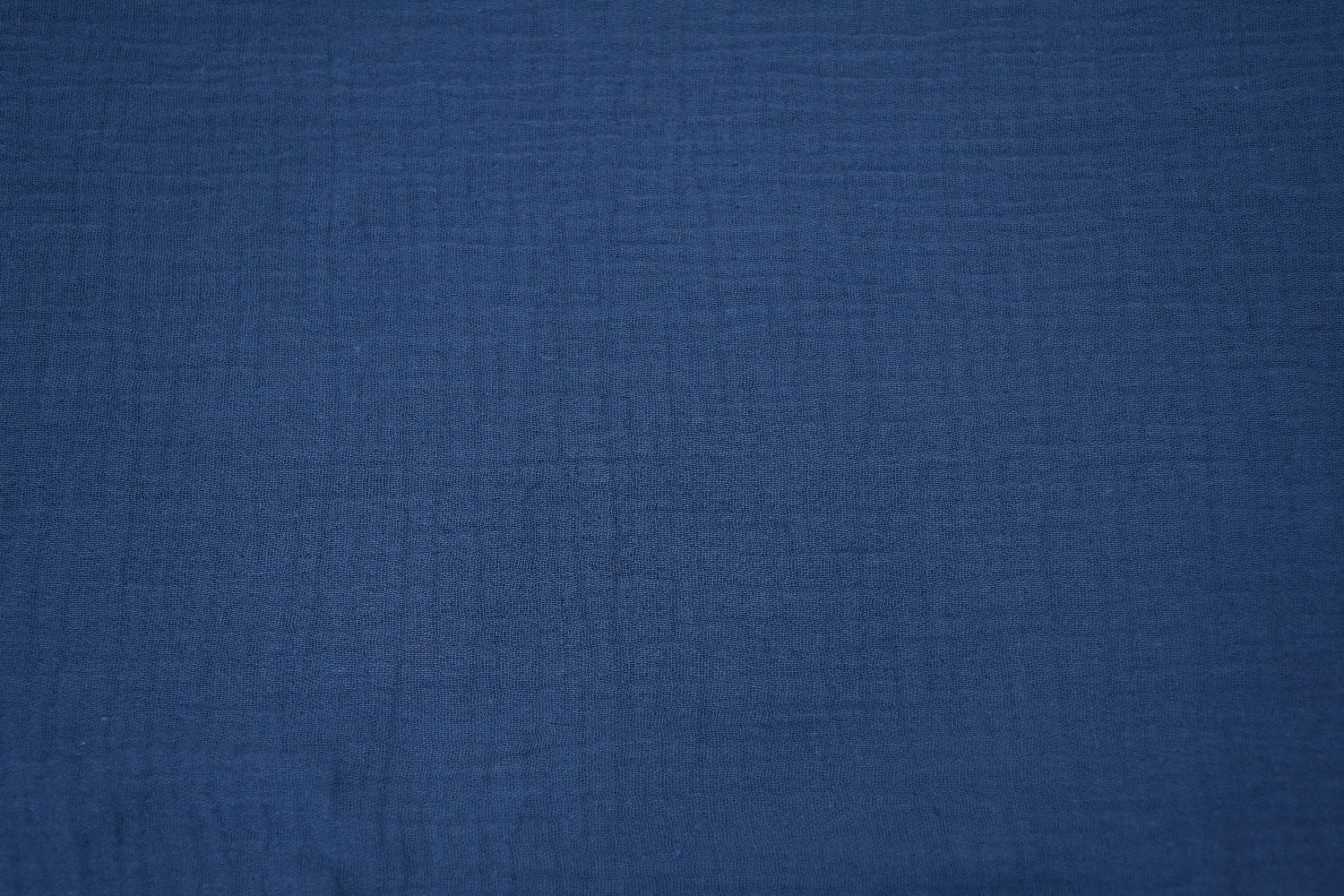 100% Cotton Double Gauze Muslin Fabric - Pacific Blue