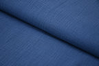 100% Cotton Double Gauze Muslin Fabric - Pacific Blue