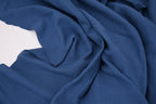 100% Cotton Double Gauze Muslin Fabric - Pacific Blue