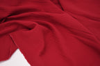 100% Cotton Double Gauze Muslin Fabric - Scarlet