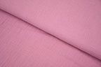100% Cotton Double Gauze Muslin Fabric - Mauve