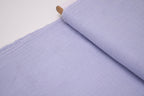 100% Cotton Double Gauze Muslin Fabric - Slate Blue