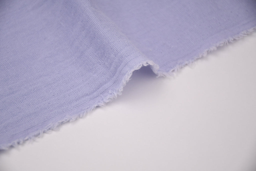 100% Cotton Double Gauze Muslin Fabric - Slate Blue