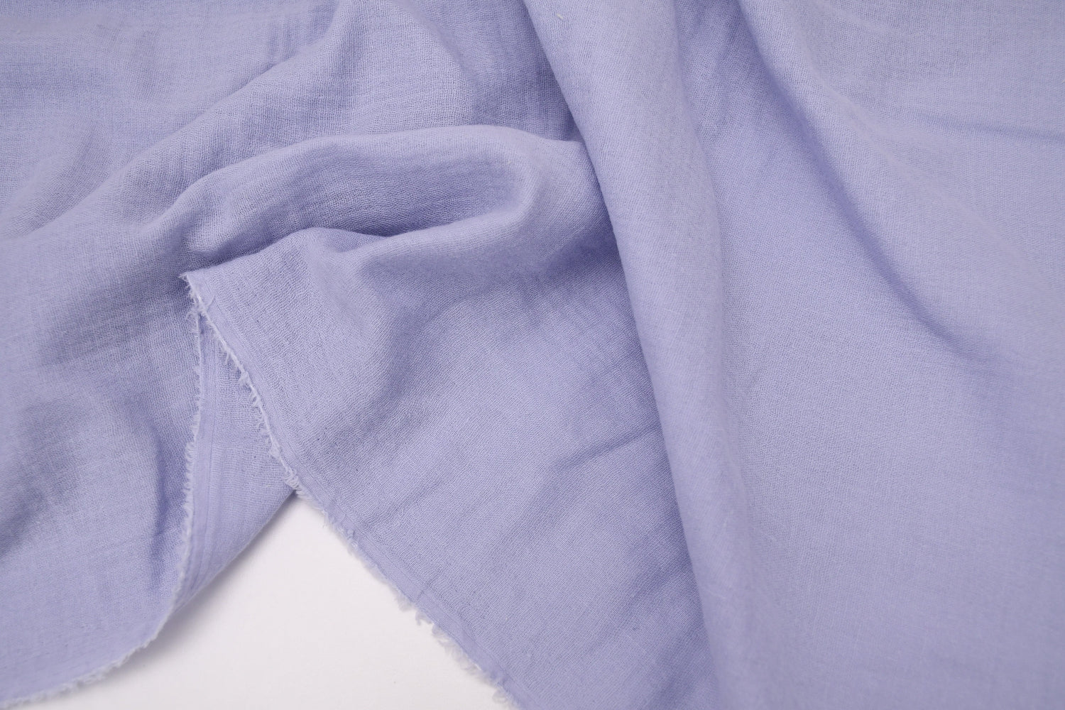 100% Cotton Double Gauze Muslin Fabric - Slate Blue