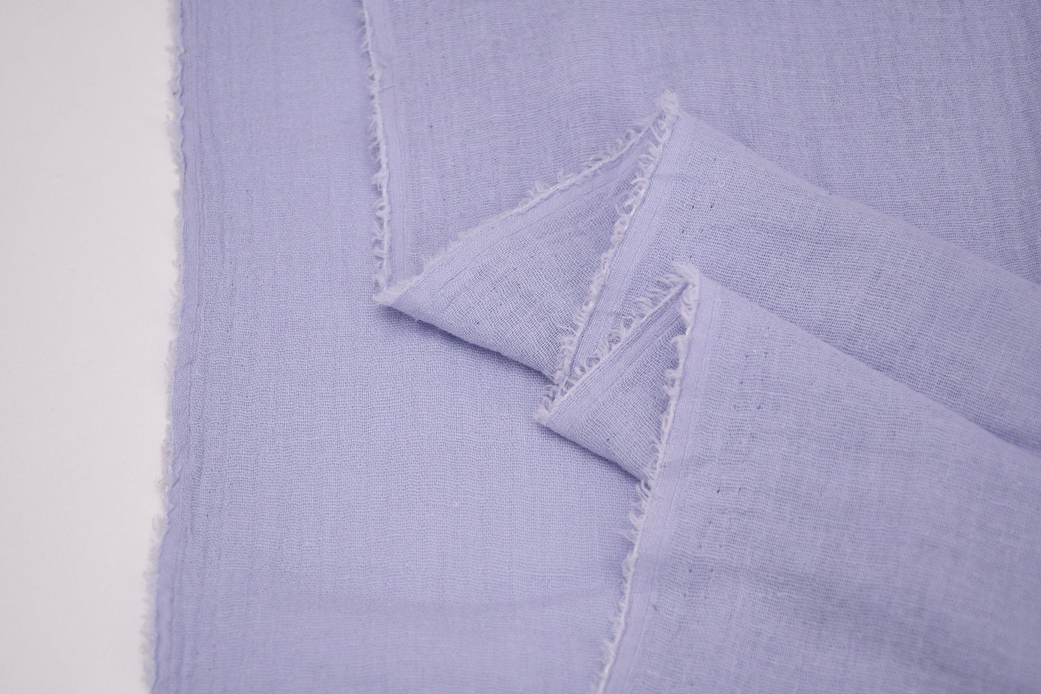 100% Cotton Double Gauze Muslin Fabric - Slate Blue