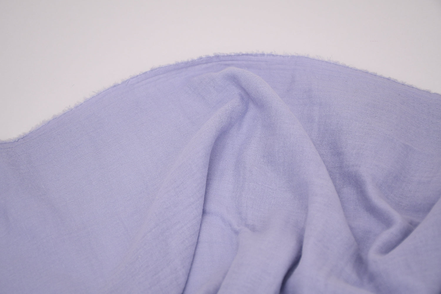 100% Cotton Double Gauze Muslin Fabric - Slate Blue