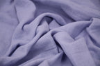 100% Cotton Double Gauze Muslin Fabric - Slate Blue