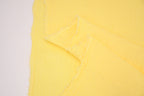100% Cotton Double Gauze Muslin Fabric - Butter Yellow
