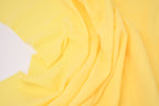 100% Cotton Double Gauze Muslin Fabric - Butter Yellow