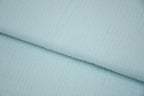 100% Cotton Double Gauze Muslin Fabric -  Aqua