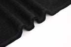 16 Wales Corduroy Light Stretch Fabric - Midnight Black
