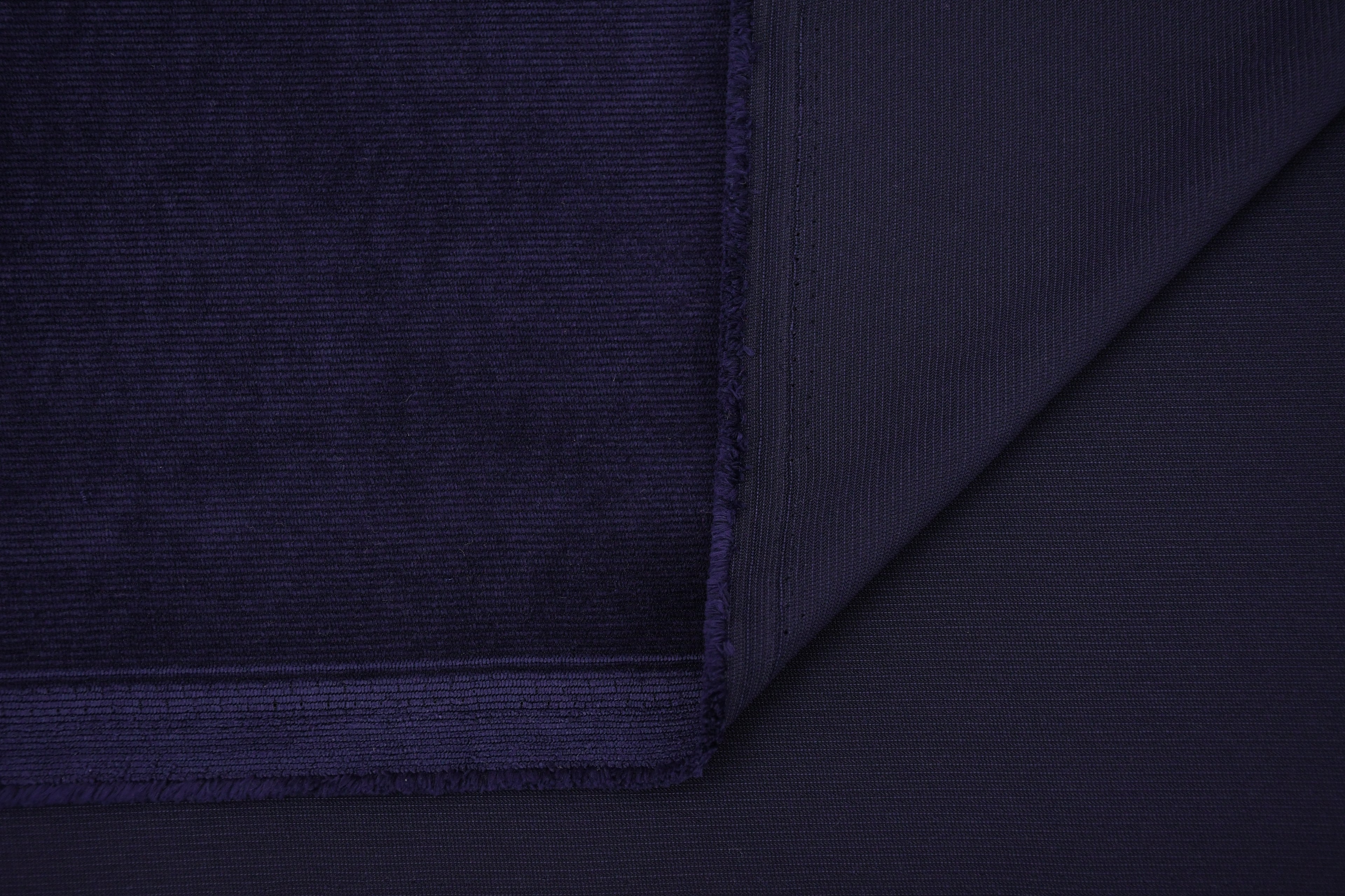 16 Wales Corduroy Light Stretch Fabric  - Navy Blue