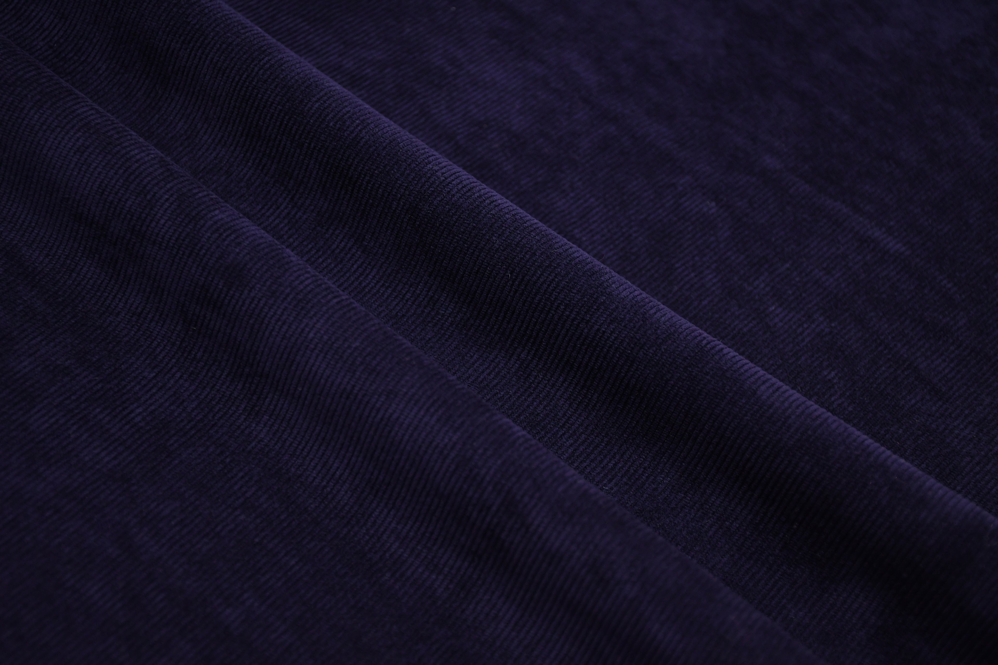 16 Wales Corduroy Light Stretch Fabric  - Navy Blue