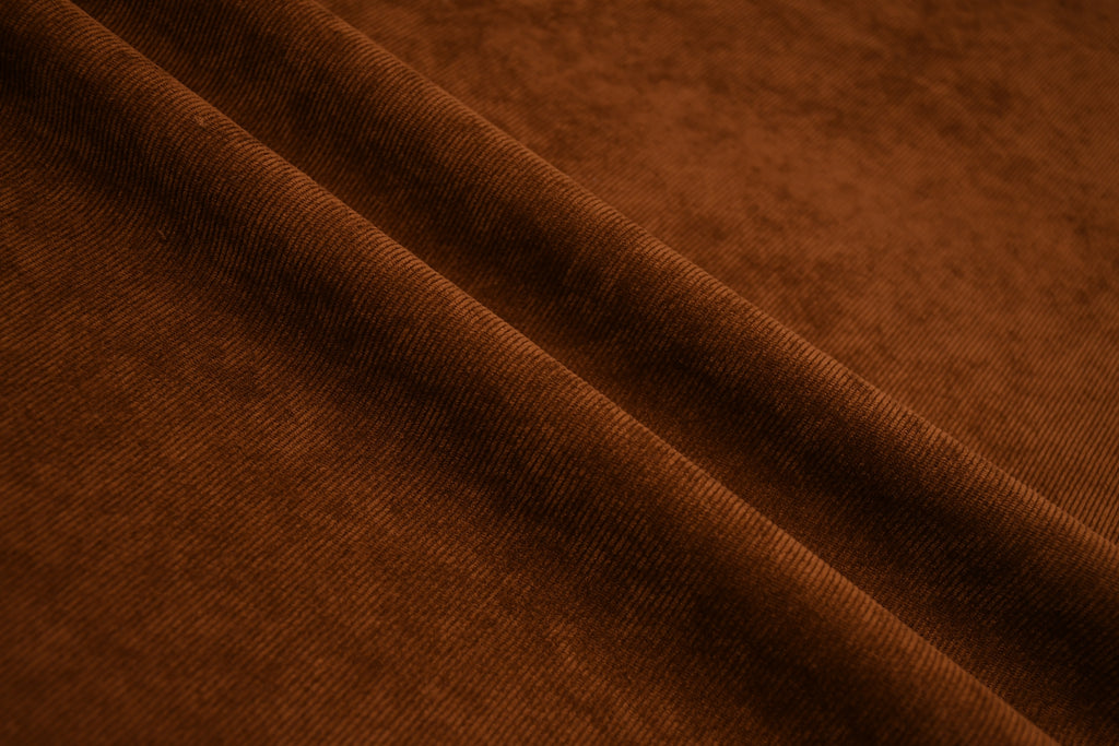 16 Wales Corduroy Light Stretch Fabric - Mocha