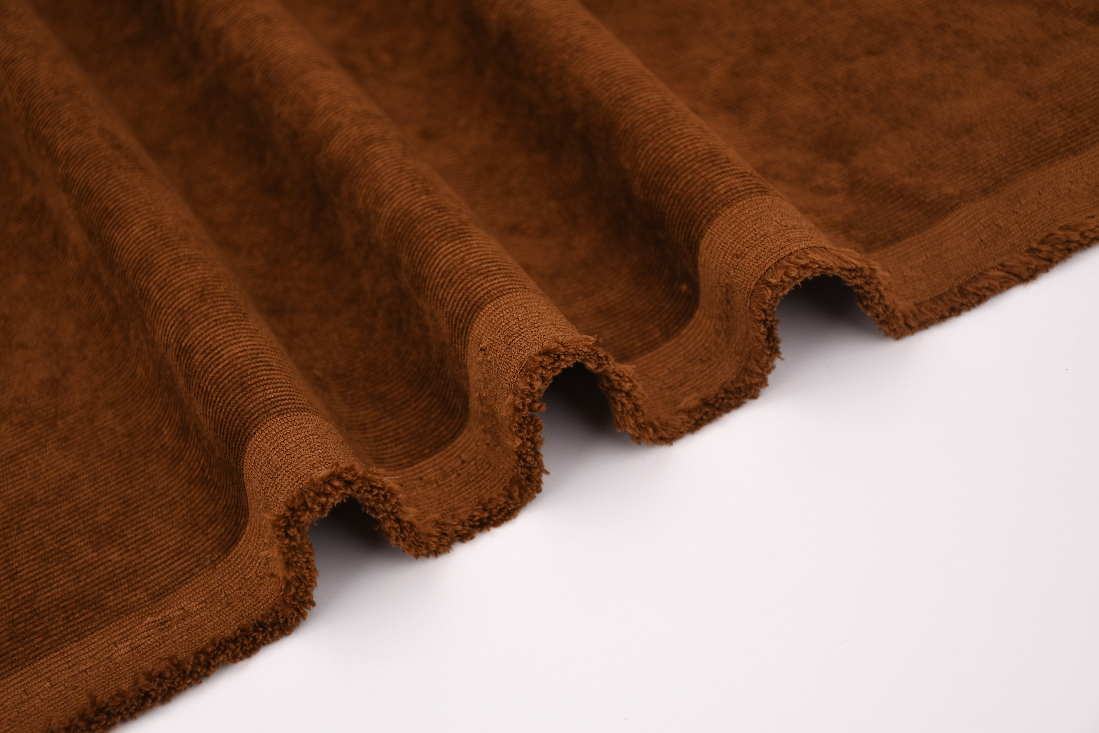 16 Wales Corduroy Light Stretch Fabric - Mocha