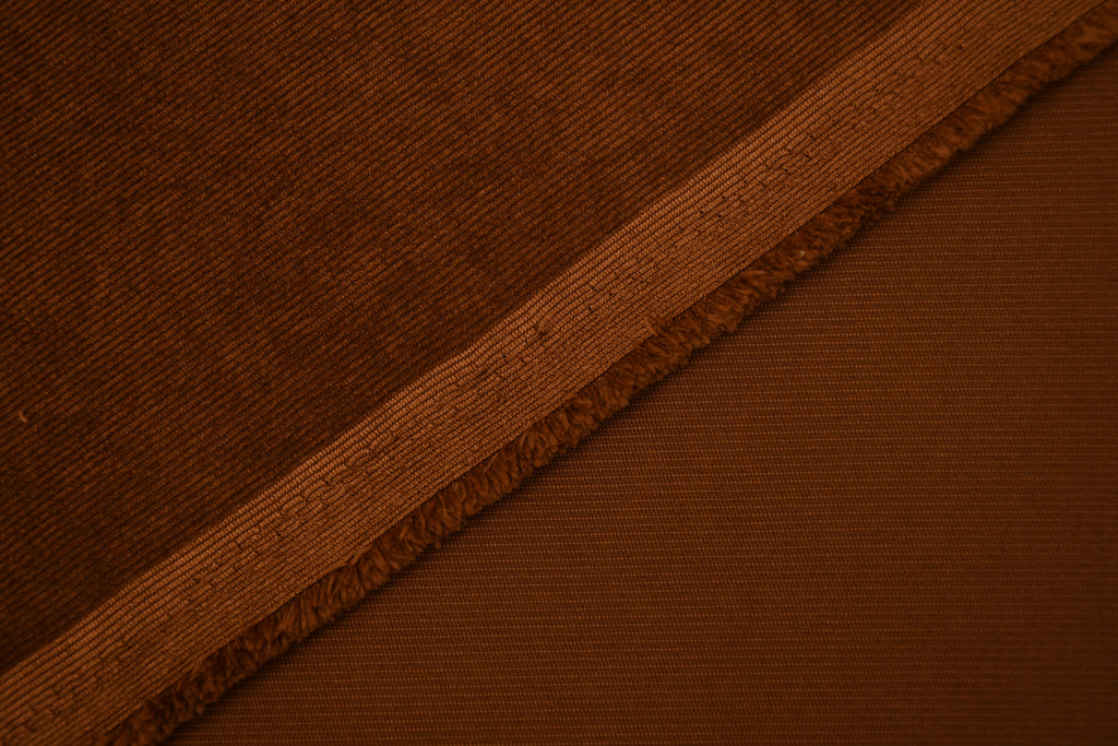 16 Wales Corduroy Light Stretch Fabric - Mocha