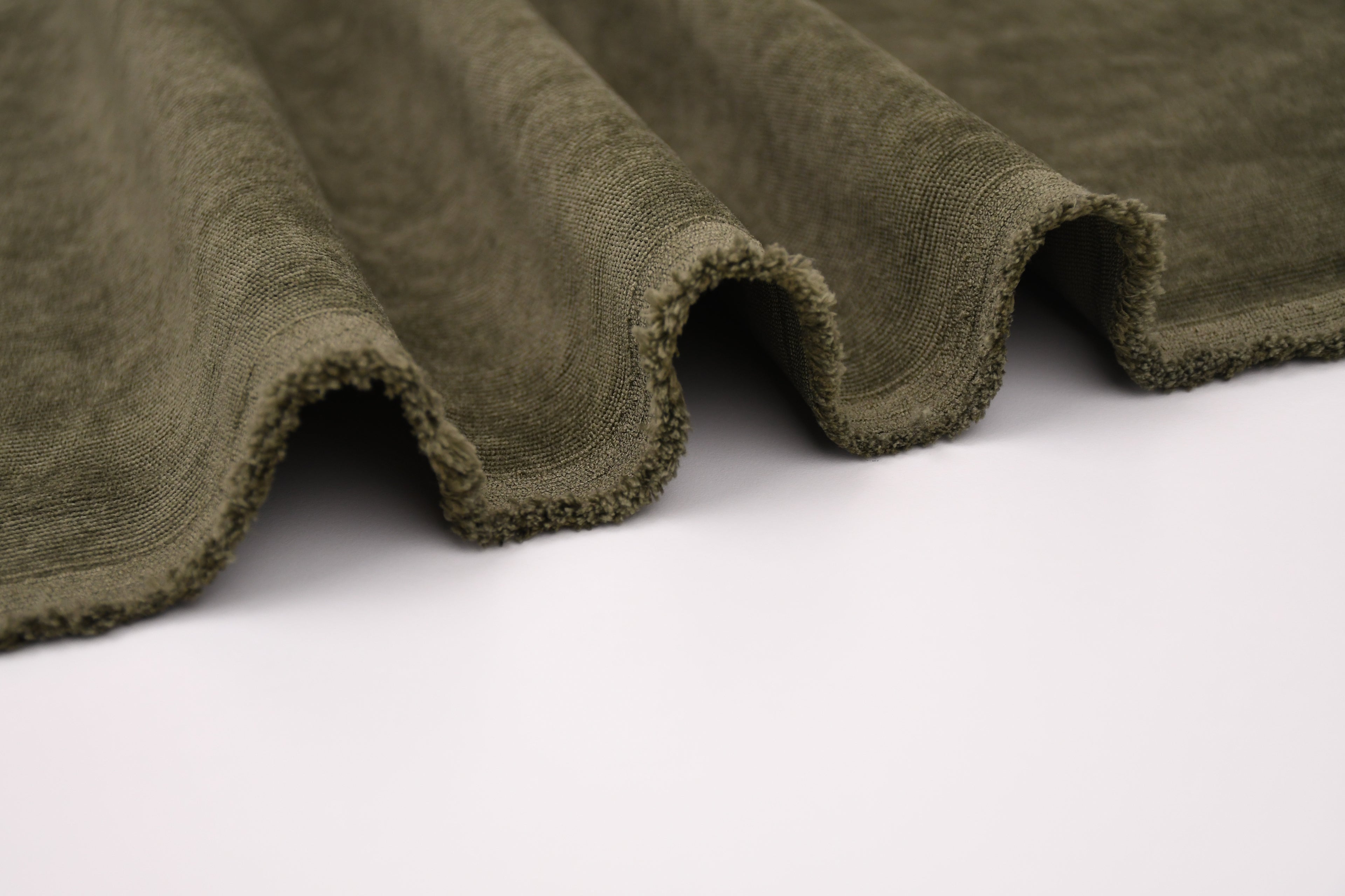 16 Wales Corduroy Light Stretch Fabric - Avocado
