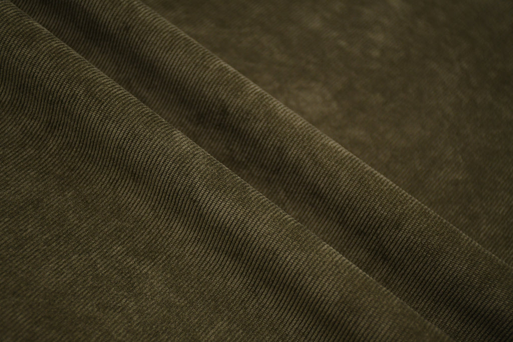 16 Wales Corduroy Light Stretch Fabric - Avocado