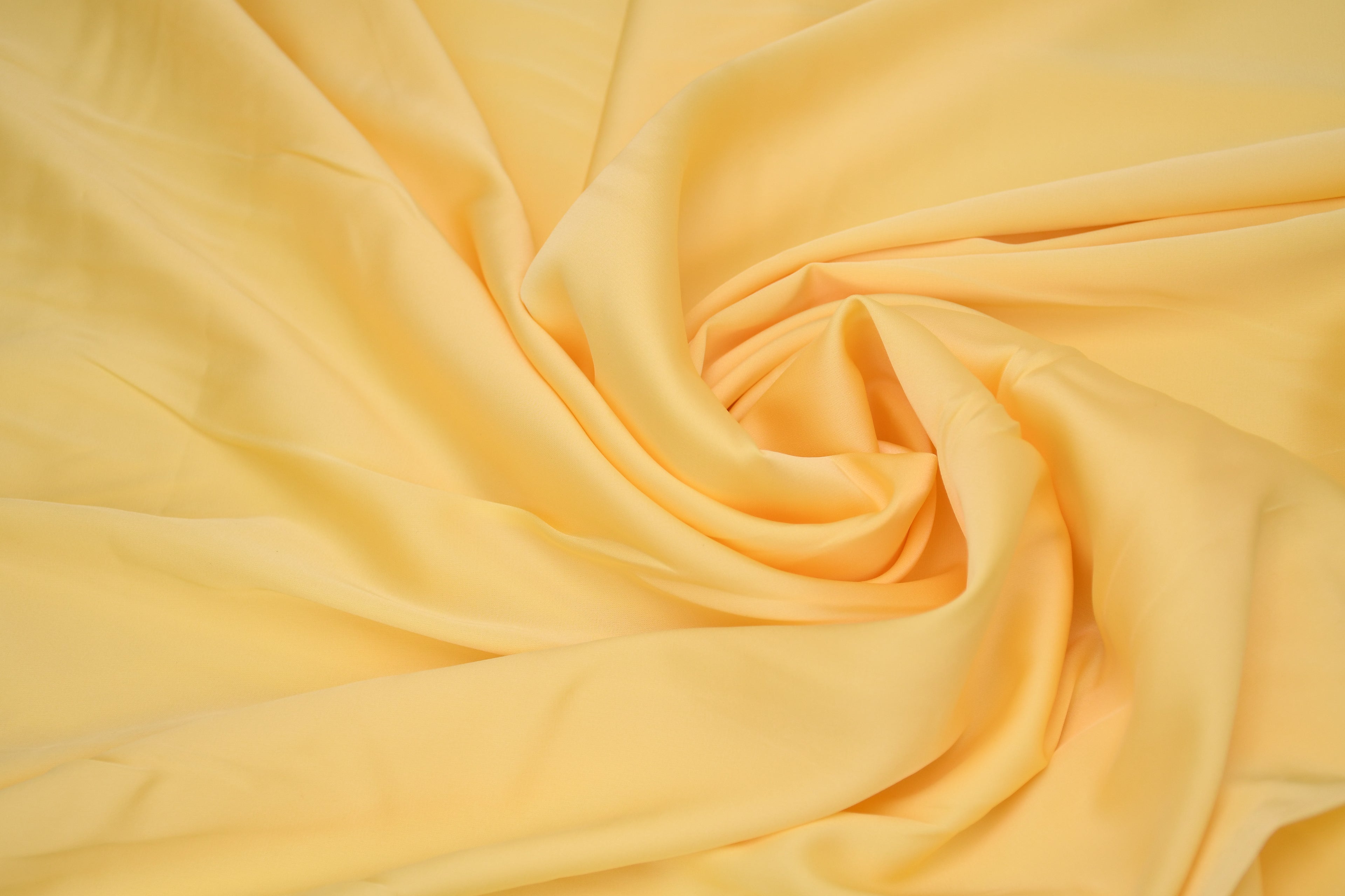 Silky Satin Stretch - Custard
