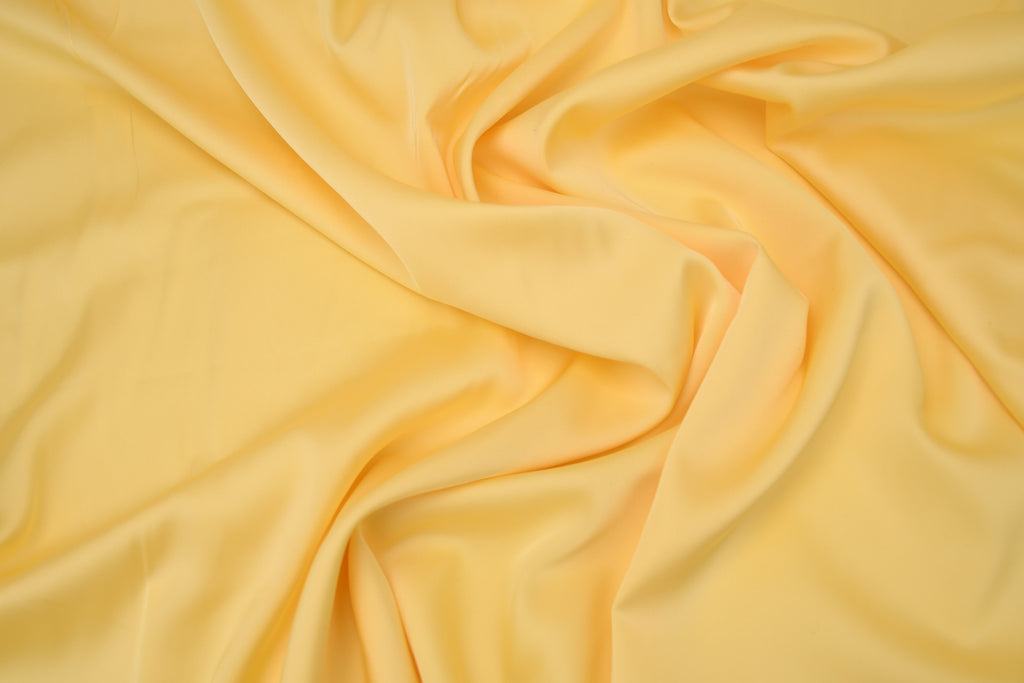 Silky Satin Stretch - Custard