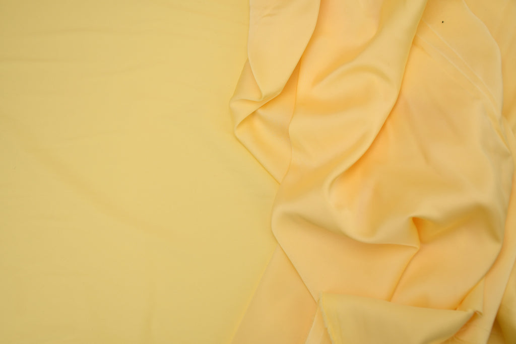 Silky Satin Stretch - Custard