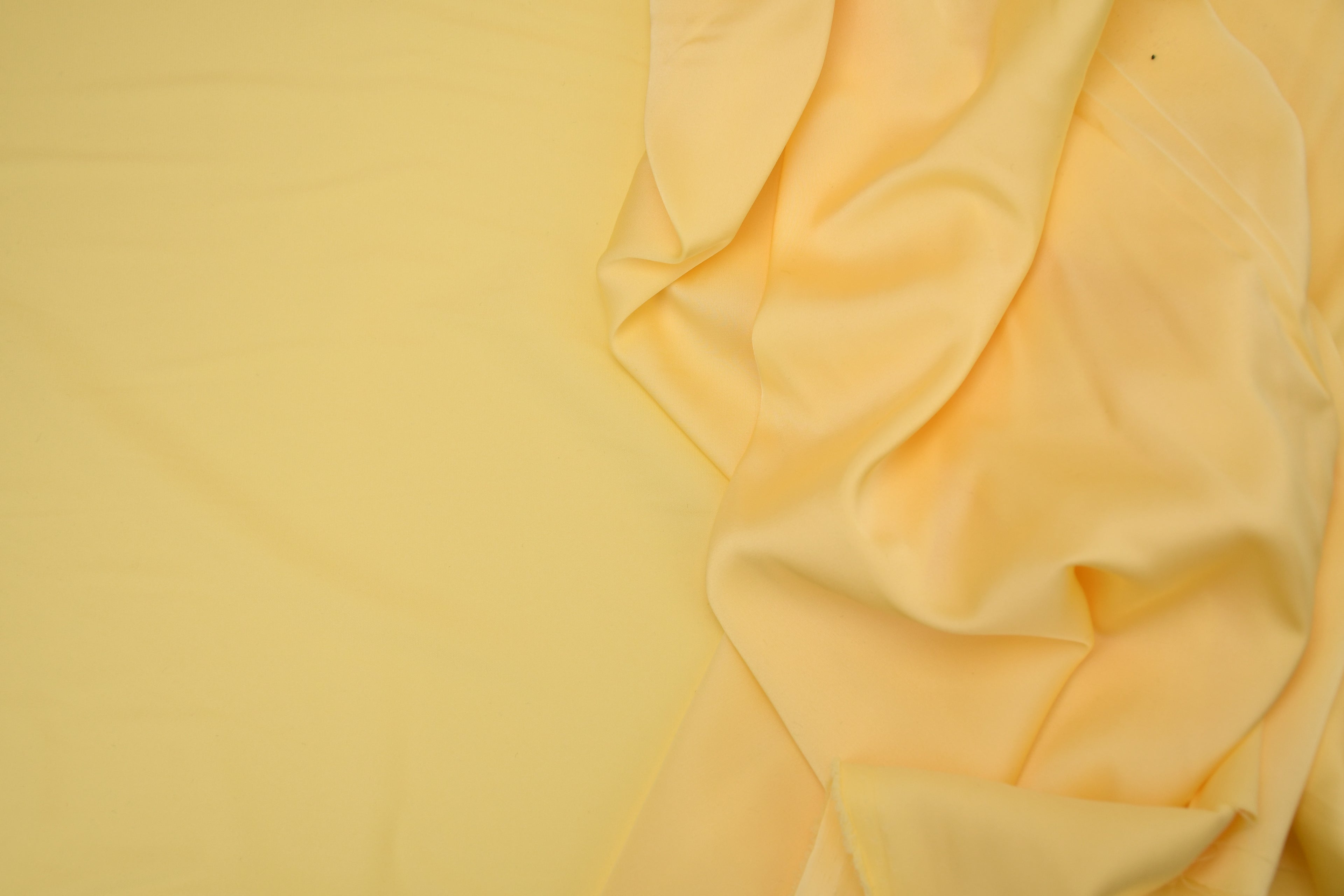 Silky Satin Stretch - Custard