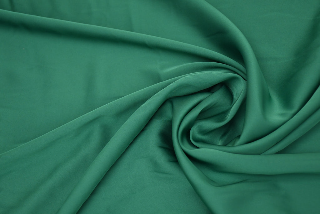 Silky Satin Stretch-Jade Green