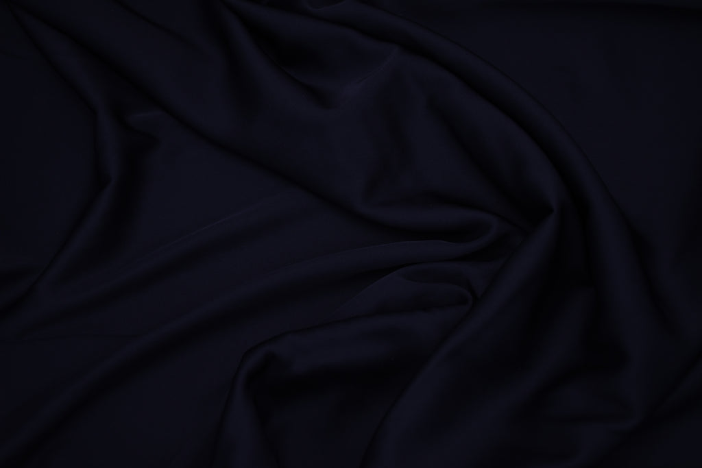 Silky Soft Stretch Satin-Deep Navy