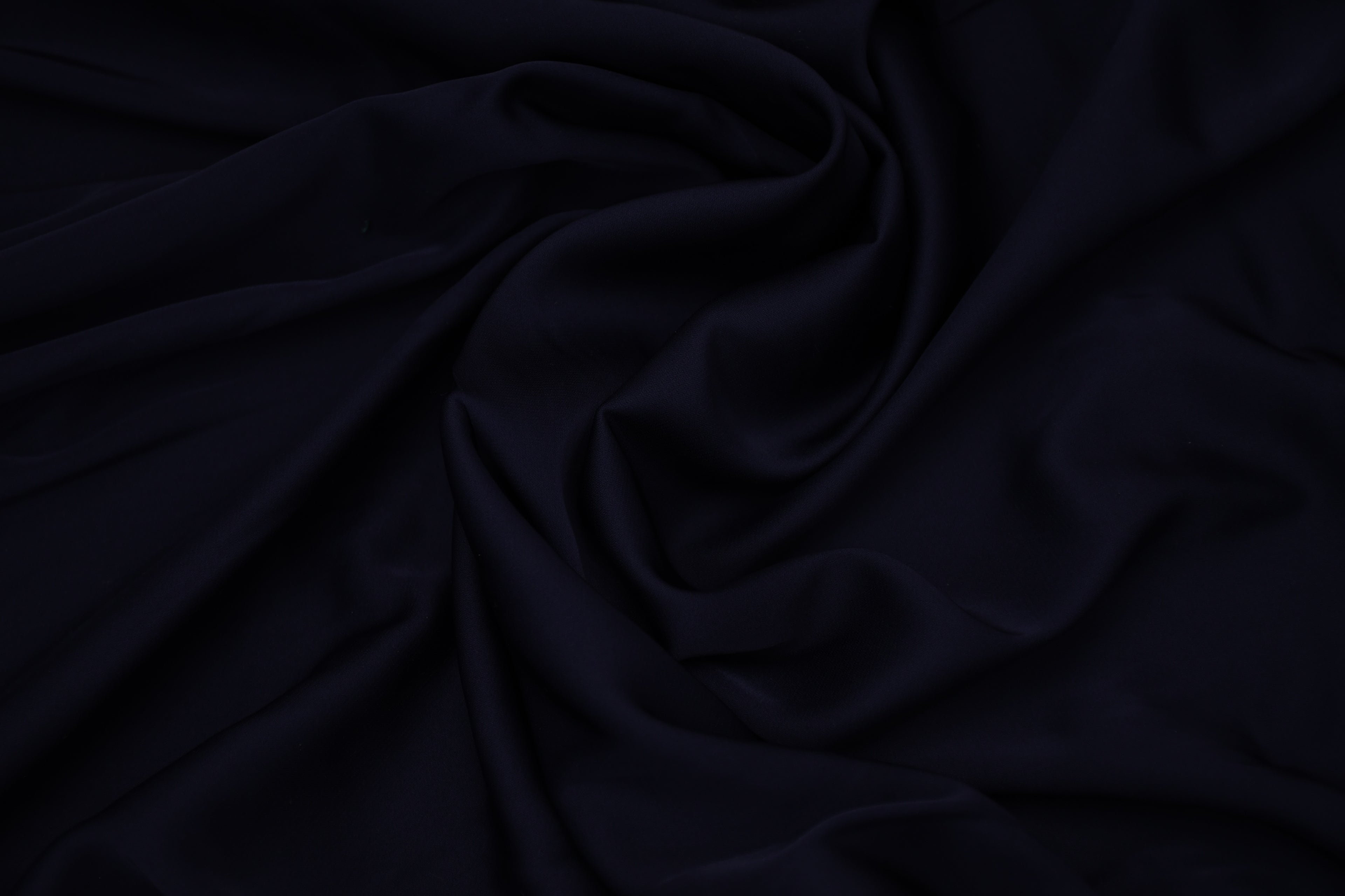 Silky Soft Stretch Satin-Deep Navy