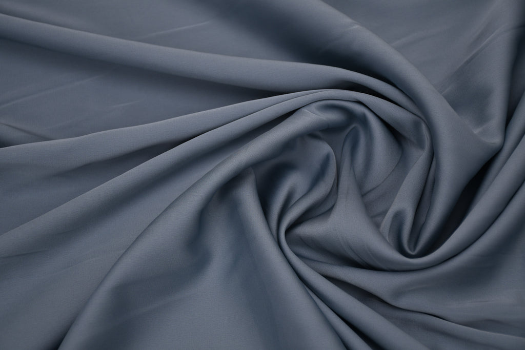 Silky Satin Stretch - French Blue
