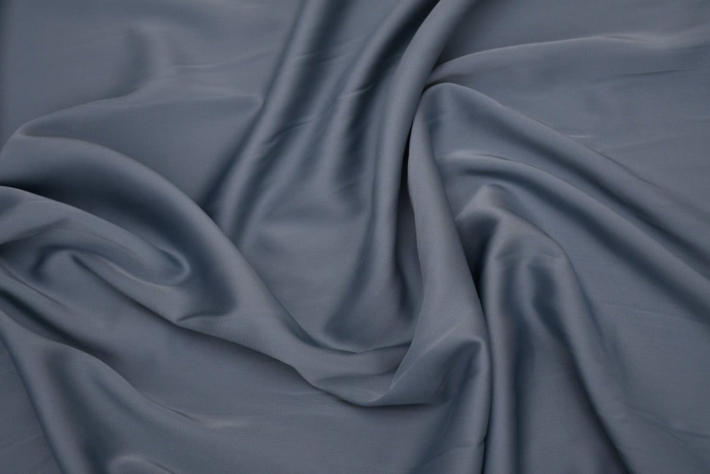 Silky Satin Stretch - French Blue