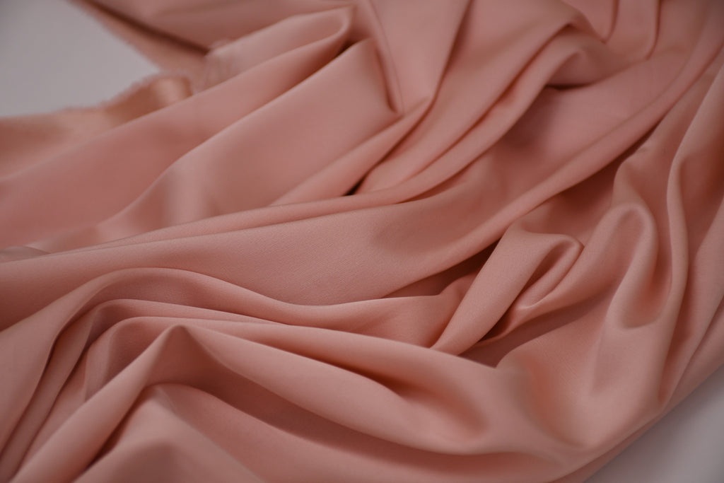 Silky Satin Stretch - Soft Coral